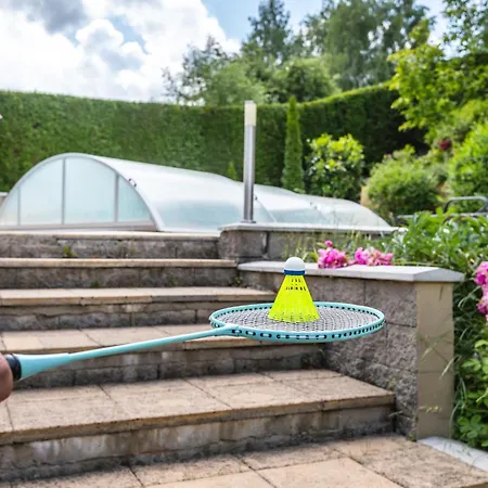 Family With Private Pool, Bar & Sports Field